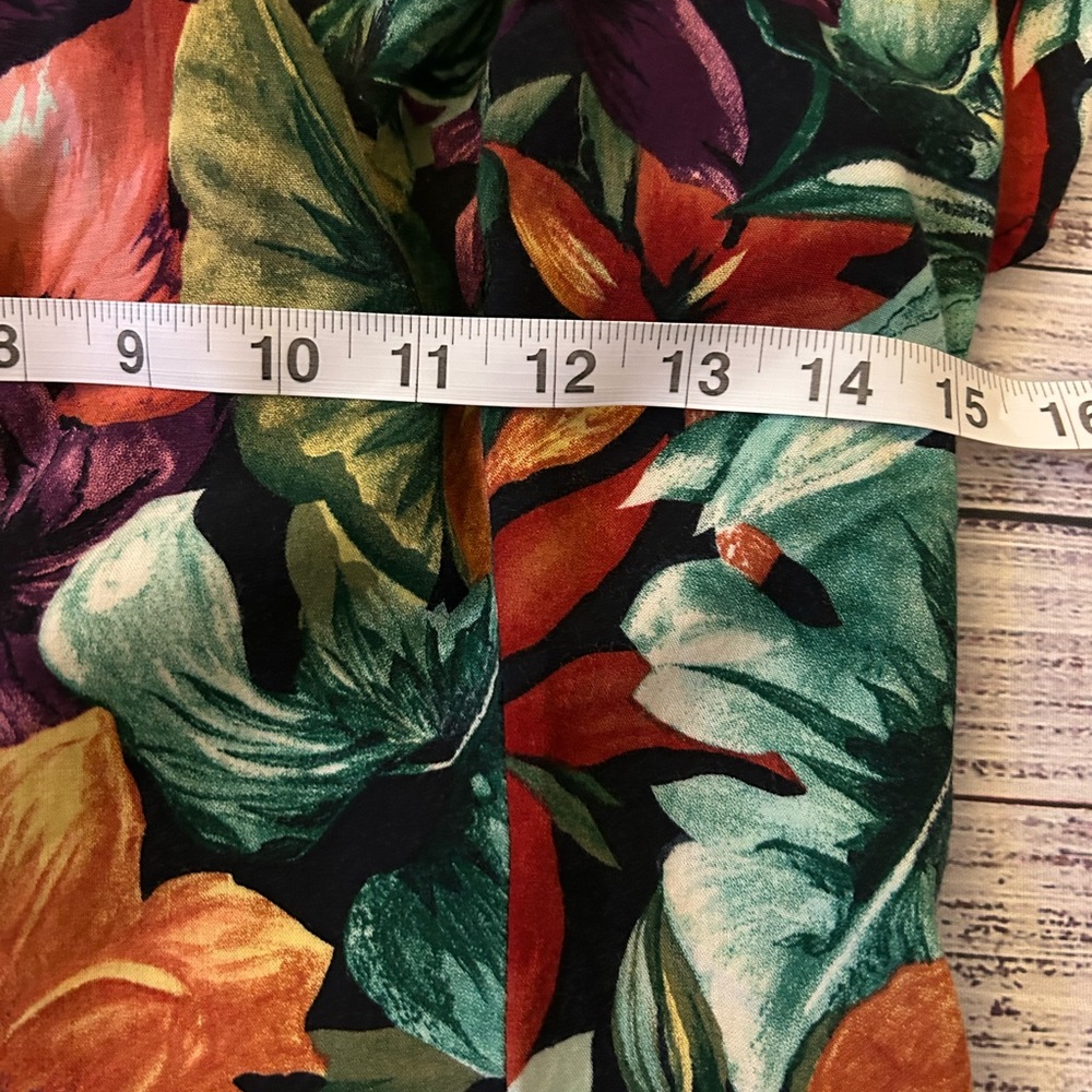 Floral Fit-and-Flare Dress in Multi Floral - Picture 4 of 5